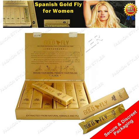 Spanish Gold Fly Sex Drop for Women (5 ml Each) x 2 Pcs
