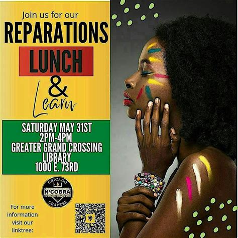 Reparations Lunch & Learn, 7506 S Racine Ave, Chicago, 26 July 2025 ...