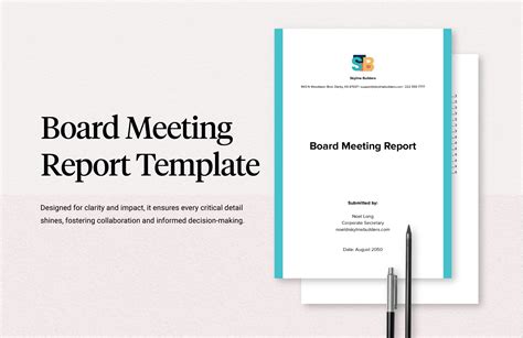 Board Meeting Report Template - prntbl.concejomunicipaldechinu.gov.co