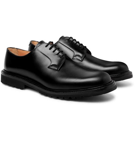 Cheaney - Covent Leather Derby Shoes - Black Cheaney