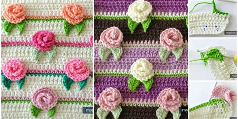 Image result for Rosebud Throw Crochet Videotutorial