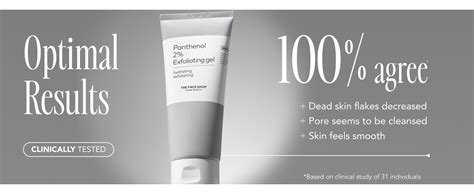 Buy The Face Shop Alltimate Panthenol 2% Exfoliating Gel 150ML - Daily ...