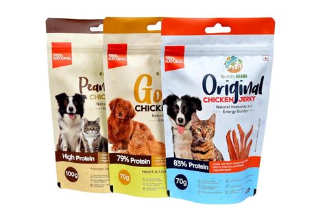 Buy Cuddly Beans Original, Golden Chicken Jerky & Peanut Treat ...