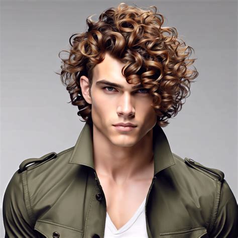 15 Medium Mens Curly Hairstyles to Inspire Your Next Look - Burst of Style
