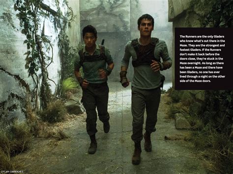 "Inside the Maze Runner: The Guide to the Glade" Scans - 021 - Dylan O ...