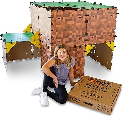 Make-A-Fort Minecraft Explorer Kit - Build Minecraft in The Real India ...