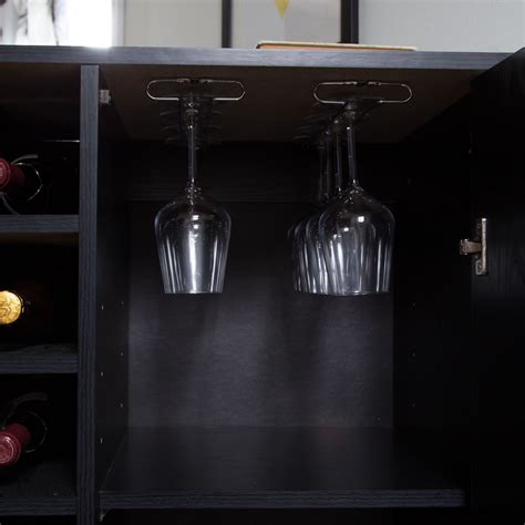 Vietti - Bar Cabinet and Bottle Storage, Black *D | 9043770 | South ...