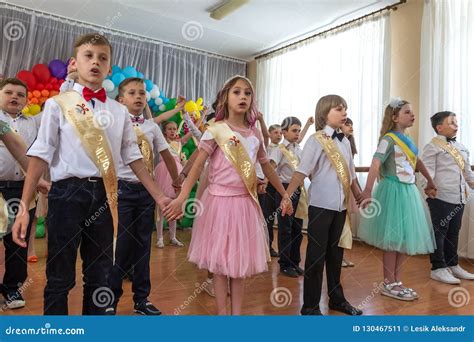 Odessa, Ukraine - May 31,2018: Children`s Musical Group Sing and ...