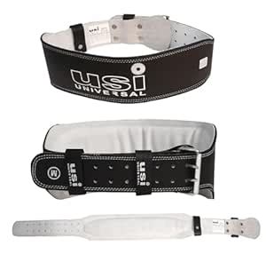 Buy USI UNIVERSAL Weight Lifting Belt, 790SL6 Padded 6" Power Lifting ...