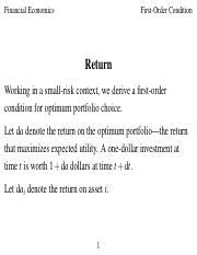 First Order Condition Explanation 的图像结果