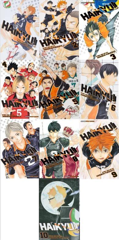 Haikyu!! Furudate Collection 10 books set Haruichi Vol 1-10 by Haruich ...