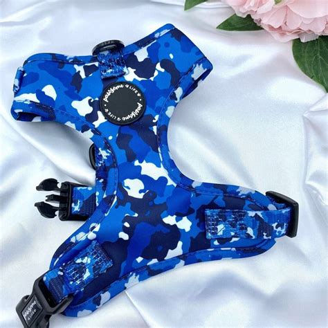Cute Dog Harness Set, Camo Camouflage Accessories, Birthday Gift for ...