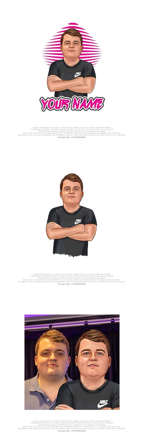 Entry #89 by ethegamma for Create a cartoon from an image for a profile ...