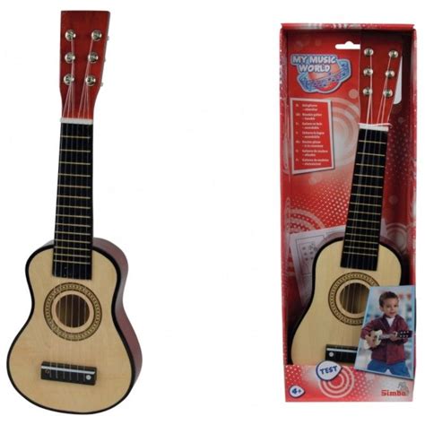 Buy Simba My Music World Wooden Guitar, Multi Color Online at Best ...