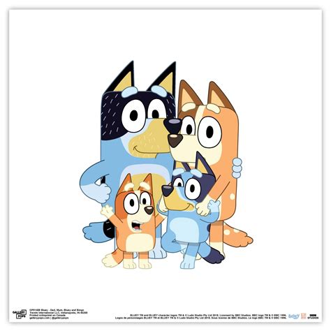 Free Bluey Character Clipart, Download Free Bluey Character Clipart png ...