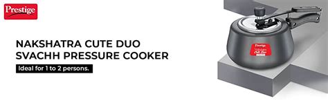 Prestige Nakshatra Cute Duo Svachh Hard Anodised Inner Lid Pressure ...