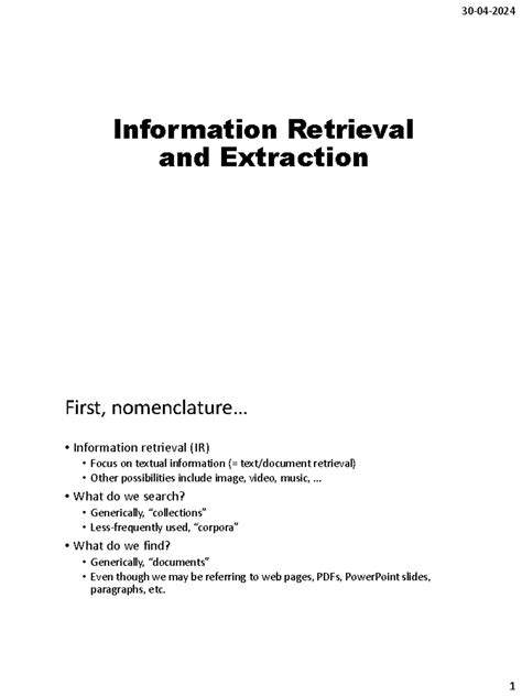 BCSE306L - AI Module 1 Lecture Notes and Course Overview - Studocu