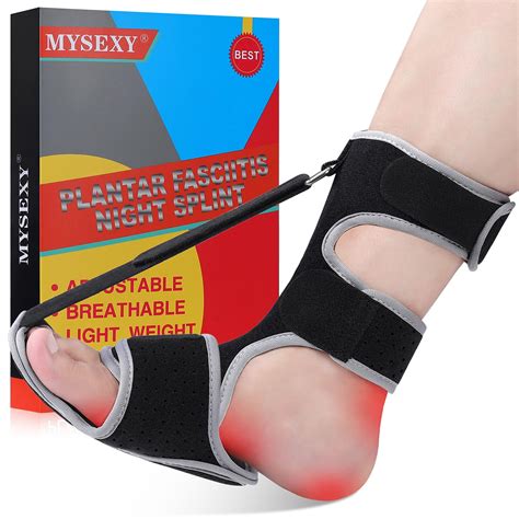 MYSEXY Plantar Fasciitis Night Splint - Upgraded Plantar Fasciitis ...
