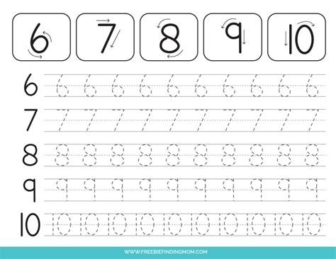 Image result for Write Numbers Practice