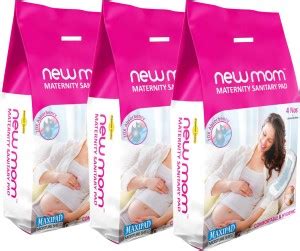 Newmom Maternity pad + Pad Fixator combo (combo pack )- pack of 5*3 ...