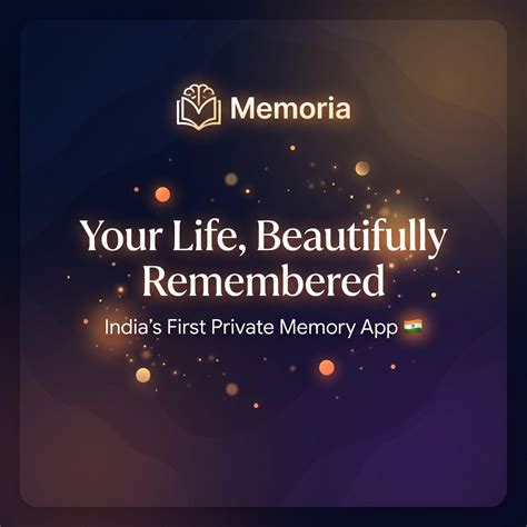 Memoria App | The Private Social Memory Platform