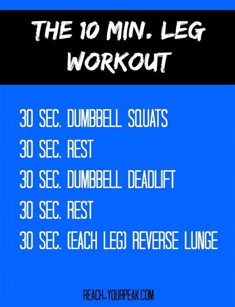 strength training leg workout