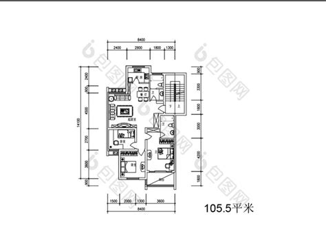 金科集美书院3室2厅105平米户型图-楼盘图库-荆州新房-购房网