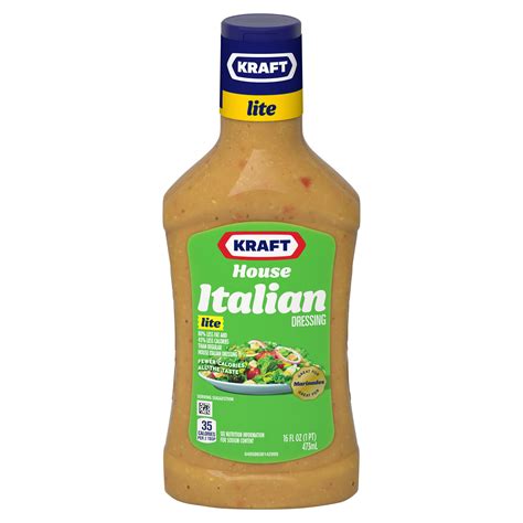 House Italian Lite Salad Dressing | Kraft Sauces | Products - Heinz®