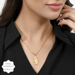 PYR Fashion Radha Krishna Locket Chain Daily Use Jewelry for Men Women ...