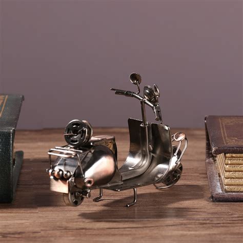 Vintage Scooter Showpiece Online - Premium Decor Object | Nestasia