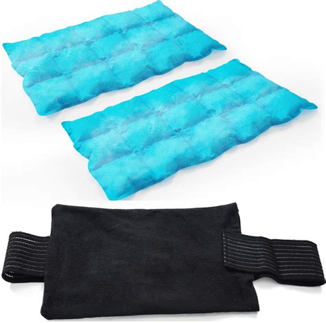 Amazon.com: 2 Ice Packs for Injuries Reusable, Cold and Hot Packs for Injuries, Joint Pain ...