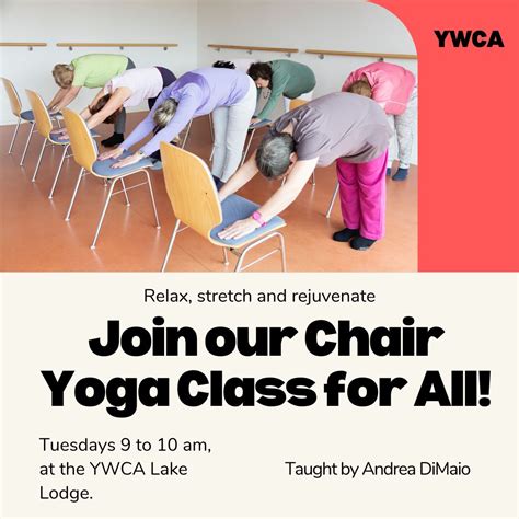 IN PERSON Chair yoga- YWCA Lake Lodge