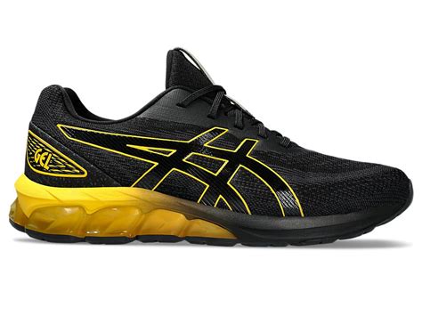ASICS Mens Gel-Quantum 180 VII Black/Saffron Sneakers - 8 UK (1201A631 ...