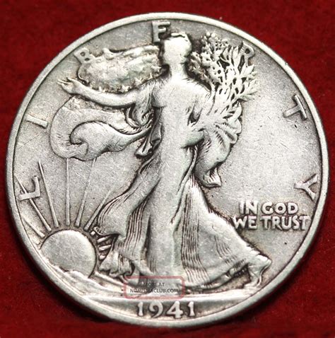 1941 - S Silver Walking Liberty Half