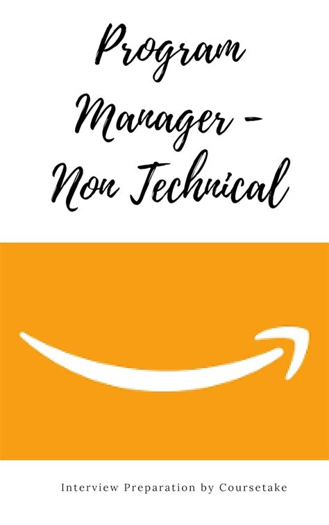 Amazon Program Manager - Non Technical Interview Preparation Study ...