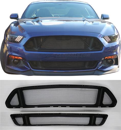 2015-16 Ford Mustang GT Mesh Grill Insert kit by customcargrills