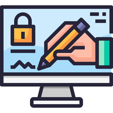 Digital Sign Icon 的图像结果