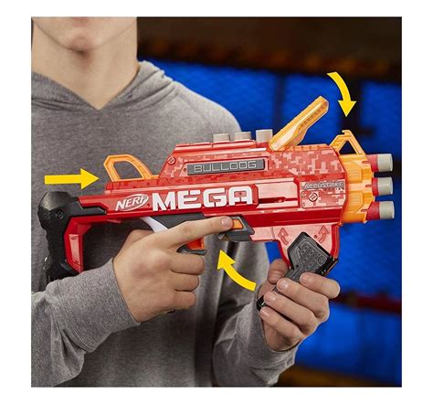 Shop Nerf Accustrike Mega Bulldog Blaster Blasters for Kids age 8Y ...