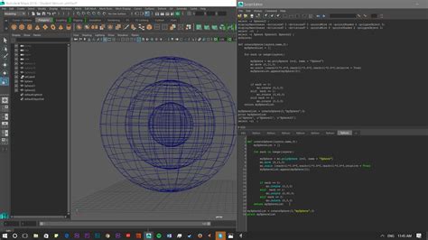 Maya Python Tutorials 的图像结果