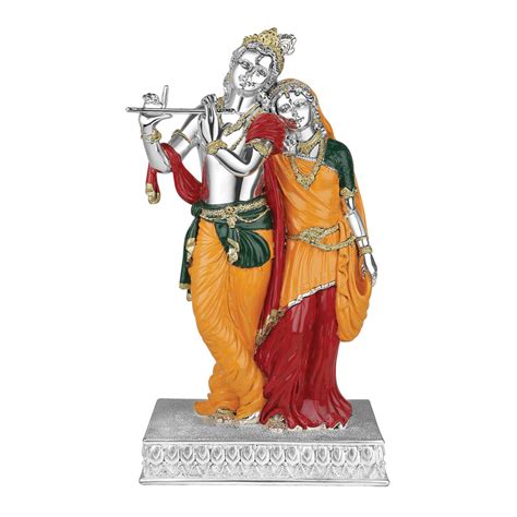 Radha Krishna 38cm - Silver – Momentz