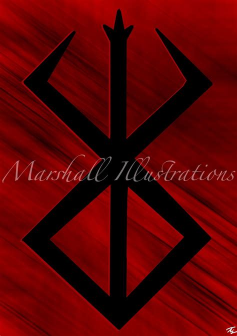 Brand of Sacrifice. Berserk Digital Art Print - Etsy