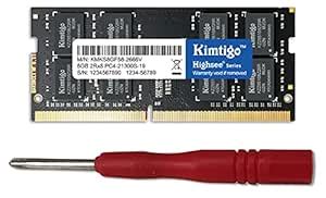 Amazon.in: Buy Kimtigo DDR4 8GB Laptop Ram 2666MHz PC4-21300 Unbuffered ...