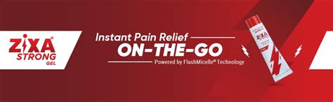 ZIXA Strong Gel : Rapid Pain Relief Muscle Pain, Knee Pain, Joint Pain ...