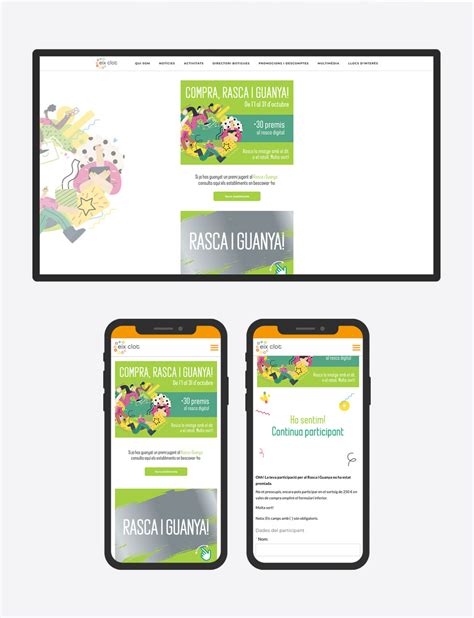 Compra, Rasca y Gana Eix Clot - Dommia