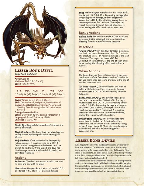Bone Devil (Lesser) : r/mattcolville