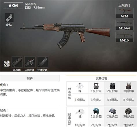 和平精英AKM和M416哪个好？和平精英AKM和M416对比分析_百战电竞_百战网