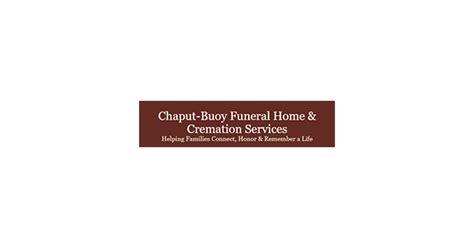 Chaput-Buoy Funeral Home & Cremation Services Obituaries & Services In ...