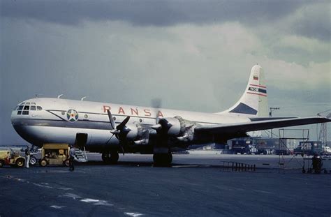 The prototype Boeing 377 Stratocruiser was sold to RANSA and converted ...