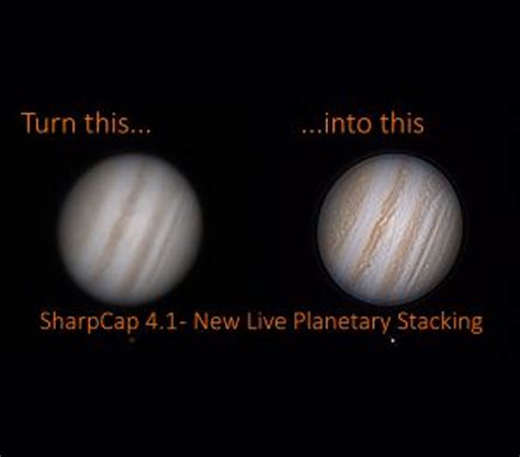 Image result for SharpCap Planetary Live Stacking