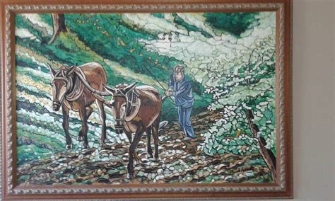 Spring plough Painting by Udo Burkhardt | Saatchi Art